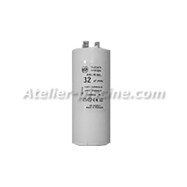 Condensateur 32Mf400V à cosses pour pompe et NCC Astralpool