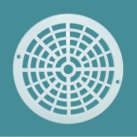 Grille de bonde de fond blanche 3210-3211 ancien modèle Cofies Hayward