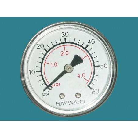 Manomètre horizontal vis...