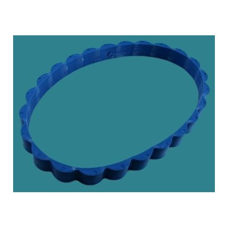 Chenille bleue pour robot...