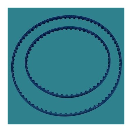 Jeu de courroies (grande et...