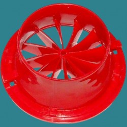 Cache turbine rouge pour...