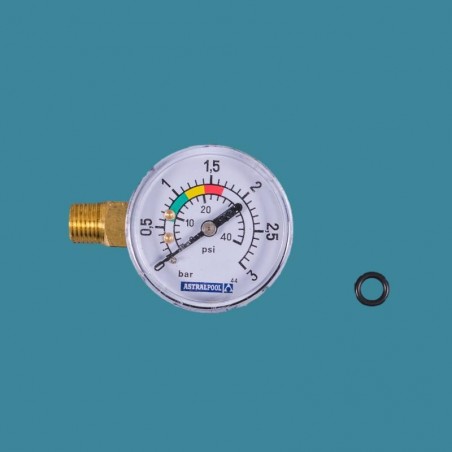 Manomètre 3 bar 1/4 Lateral