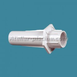 Traversée de paroi Hayward 63-50mm à coller pour piscine liner