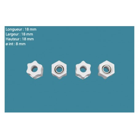 Ecrou de serrage (x4)...