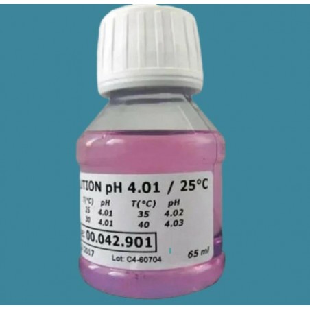 Solution tampon pH4 de 65ml