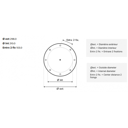 COUVERCLE NOIR + JOINT FSAB...