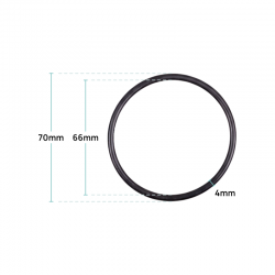 Joints Toriques 66x4 mm (x2) pour Filtre AstralPool - 4404180108