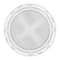 Verre de Projecteur 100W diam. 210 / entraxe 193 mm -RPE 040.A (KRIPSOL)
