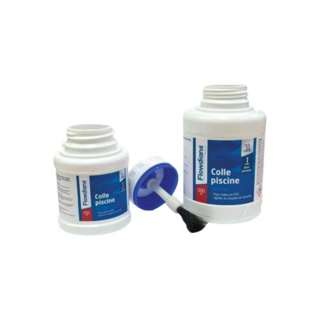Pot de colle 250 ml piscine pour PVC souple avec pinceau