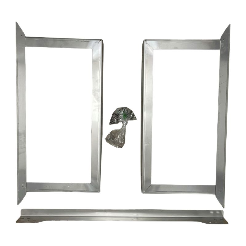 Pieds en inox x2