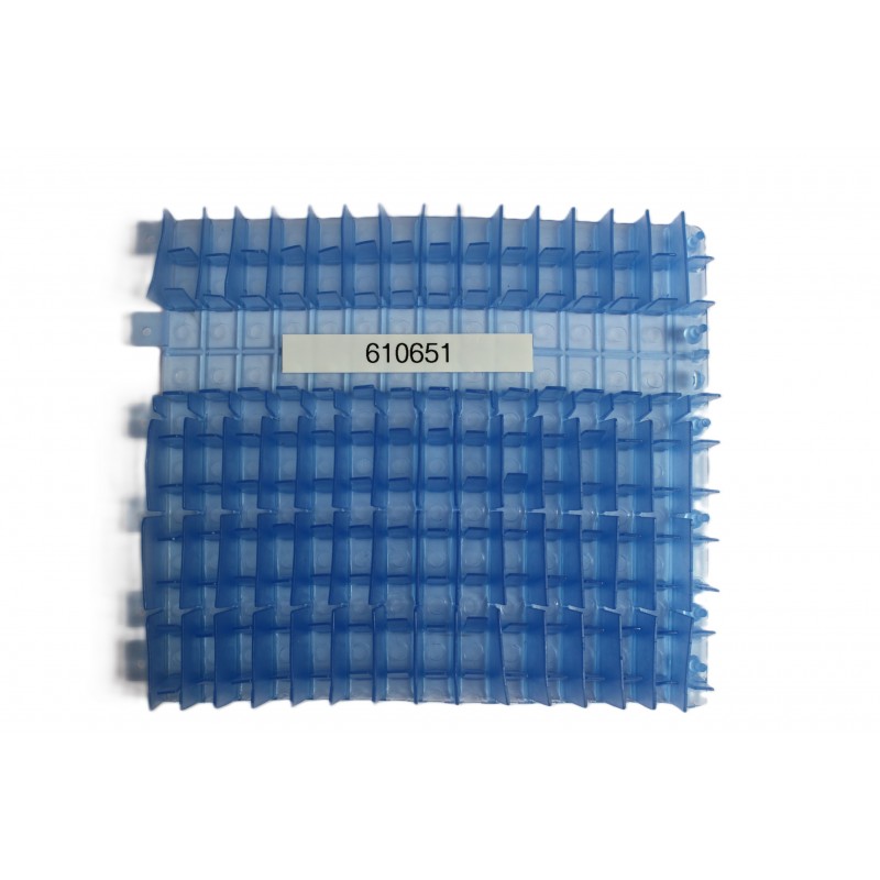 Brosse PVC bleue clair pour robot Dolphin Nauty TC et Acapoolco TC - 6101651