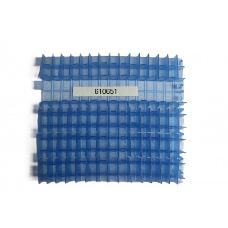 Brosse PVC bleue clair pour robot Dolphin Nauty TC et Acapoolco TC - 6101651