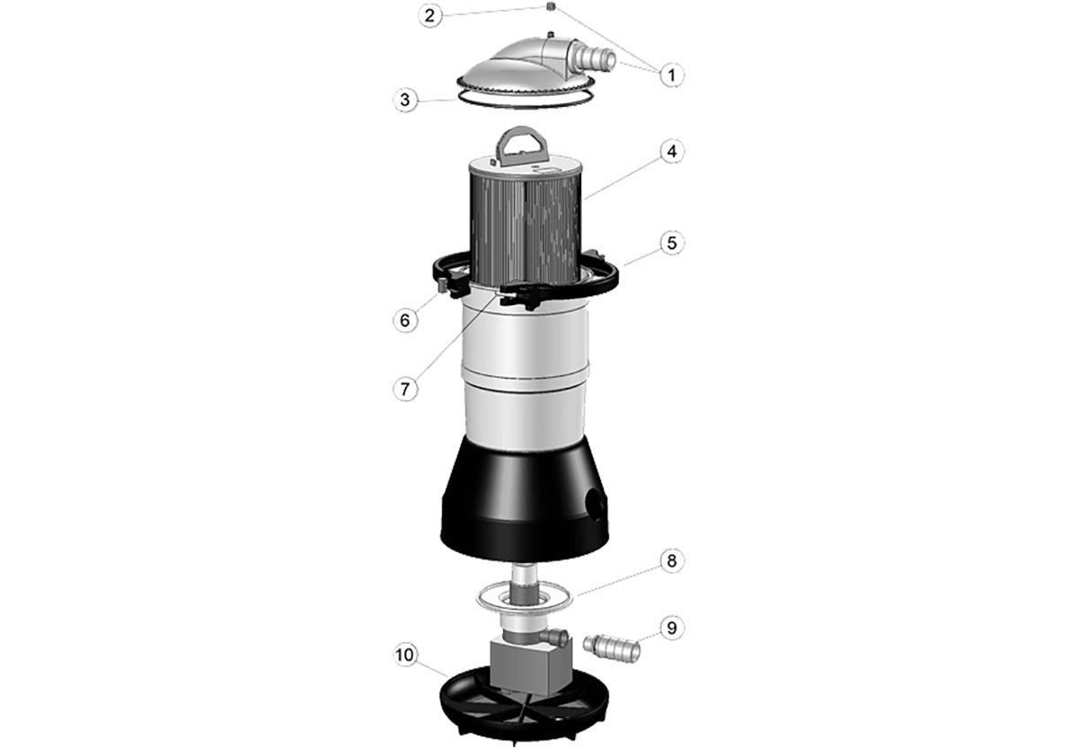 Vente de pièces détachées pour filtre à cartouche Weltico Basic Welfiltre