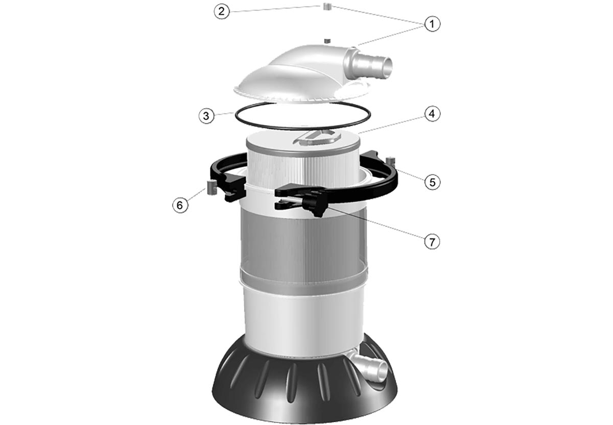 Vente de pièces détachées pour filtre à cartouche Weltico Cuve Welfiltre