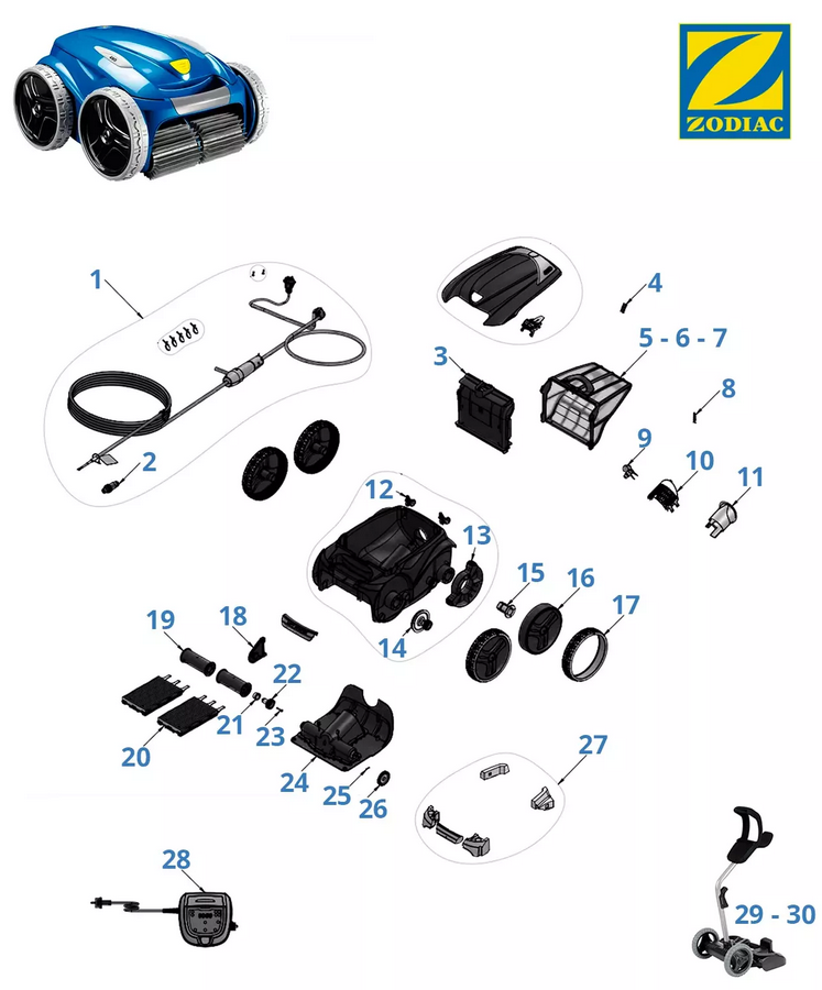 Robot Zodiac Vortex RV5480 iQ